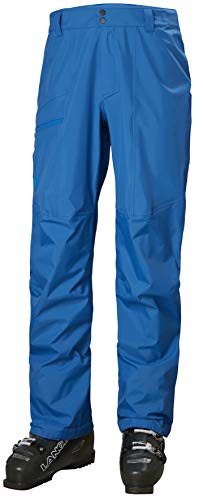 Helly Hansen Verglas 3L Shell Hose Pantalones para Hombre, Azul, Small