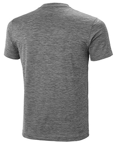 Helly Hansen Verglas Go T-Shirt Camiseta, Hombre, Ebony, XL
