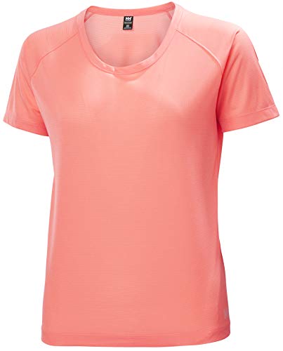 Helly Hansen W Verglas Pace T-Shirt Camiseta, Mujer, Coral Oscuro, M