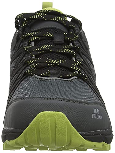 Hi-Tec Serra Trail Charcoal Uk12, Zapatos para Senderismo Hombre, Carbón Chartreuse, 46 EU