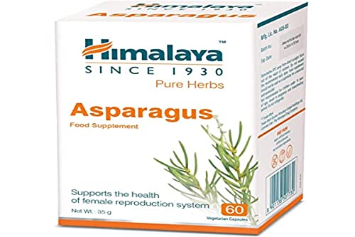 Himalaya HMY008 - Suplemento nutricional Asparagus (Shatavari), 60 tabletas