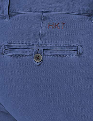 HKT by Hackett Hkt G/Dye Strch Chino Pantalones, Azul (5MJMARINA 5MJ), W38 (Talla del Fabricante: 28) para Hombre