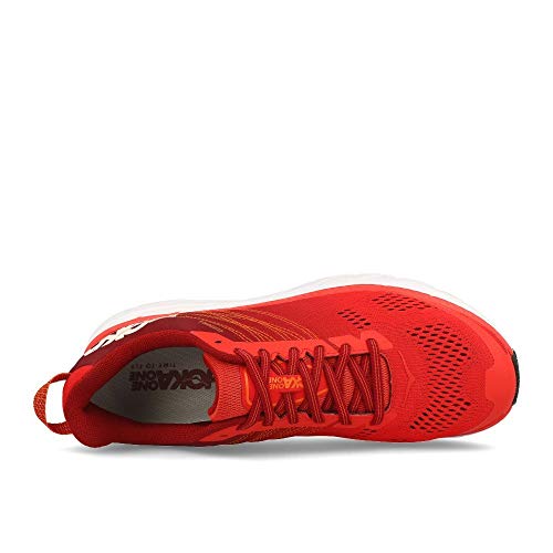 Hoka Clifton 6, Zapatillas de Running por Hombre, Rojo (PoppyRed/RioRed PRRR), 46 2/3 EU