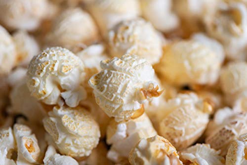 Hopser Food Fun Palomitas de maíz con setas de primera calidad, Palomitas de cine, XL 1:46, Volumen de palomitas, Premium en bolsa resellable, Sin OGM 1kg (Paquete de 1)
