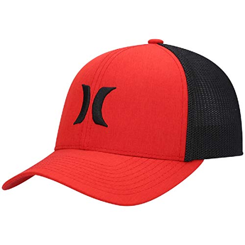 Hurley M Hrly Icon Textures Hat, Gym Red, L