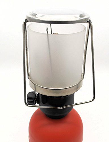 IGI Firefly - Linterna de gas profesional para camping (120 p, compatible con latas de gas perforables de 190 g)