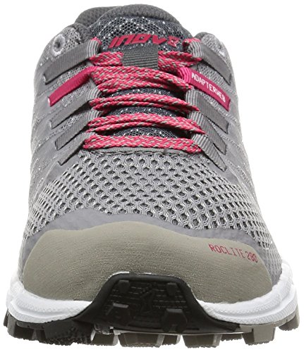 Inov-8 Roclite 290, Zapatillas para Correr en montaña Mujer, Grey/Pink/White, 39 EU