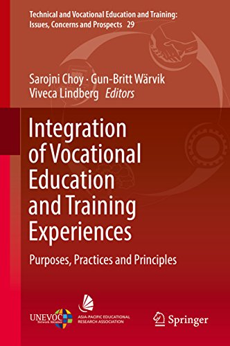 Integration of Vocational Education and Training Experiences: Purposes, Practices and Principles (Technical and Vocational Education and Training: Issues, ... and Prospects Book 29) (English Edition)