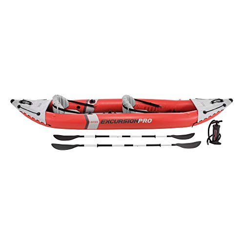 Intex 68309 - Kayak hinchable INTEX K2 Excursion Pro 2 remos + hinchador