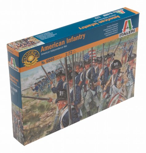 Italeri 6060S - Guerra de la Independencia Americana - American Infantería