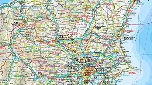 Japón, mapa impermeable de carreteras. Escala 1:1.200.000. Reise Know-How.