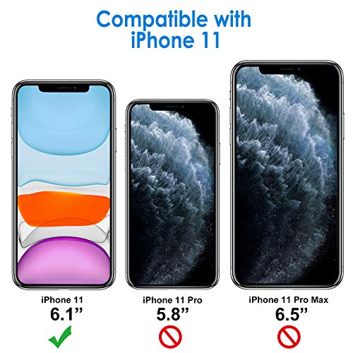 JETech Funda Compatible iPhone 11 (2019) 6,1", Carcasa Anti-Choques y Anti- Arañazos (HD Clara)