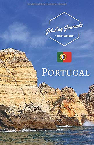 JetLagJournals • Reisetagebuch Portugal: Erinnerungsbuch zum Ausfüllen | Reisetagebuch zum Selberschreiben für den Portugal Urlaub