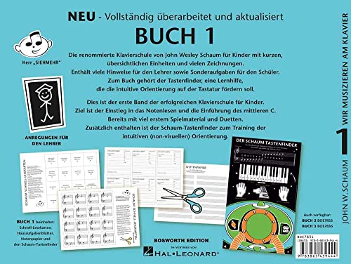 John w. schaum : wir musizieren am klavier band 1 - neuauflage: Lehrmaterial für Klavier
