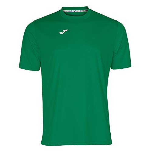 Joma Combi - Camiseta de Manga Corta, Hombre, Verde, L
