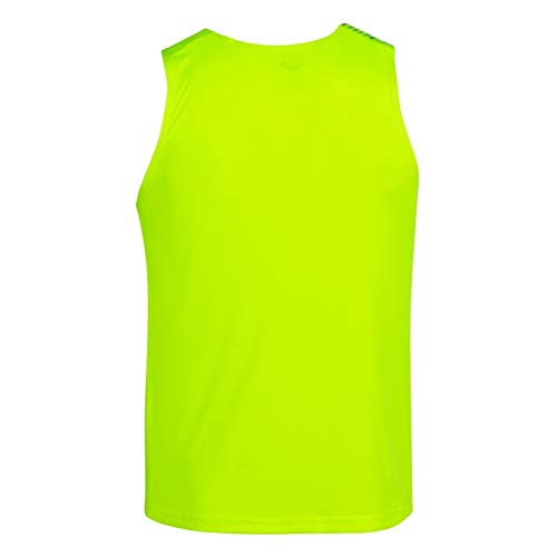 Joma Running Night Camiseta Tirantes Elite VIII Amarillo flúor, M