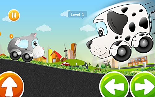 Juego de carreras de coches para los niños - Coches animales Beepzz divertida aventura