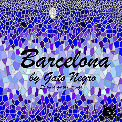 Juego de cuerdas Gato Negro Barcelona para guitarra clásica.