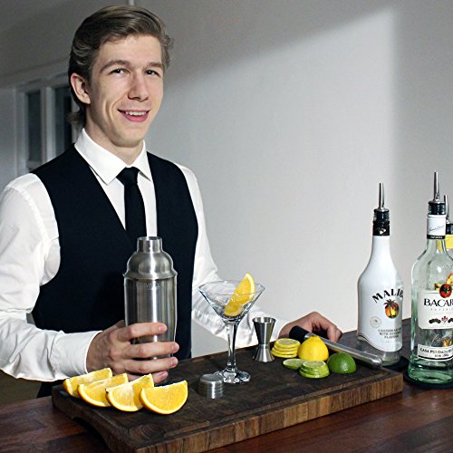 Juego de dos jiggers de Barvivo – Perfecto para medir el licor de tus cóckteles con confianza como un barman profesional – 15/30ml