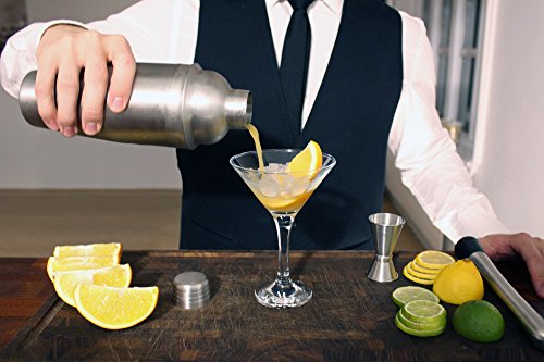 Juego de dos jiggers de Barvivo – Perfecto para medir el licor de tus cóckteles con confianza como un barman profesional – 15/30ml