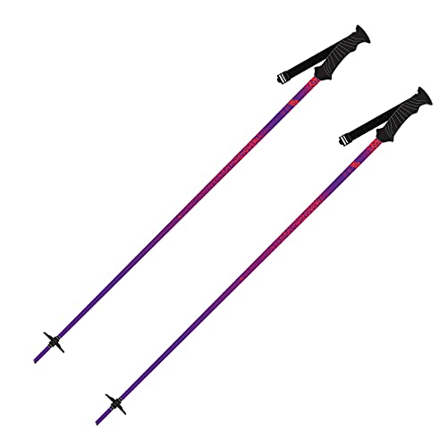 K2 Skis Damen Aluminium Skistöcke Style ALU — Purple — 10F3006 Palos de esquí, Mujer, Morado, 110
