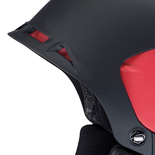 K2 Skis S-10D4000.4.2 S - Casco de esquí y Snowboard para Hombre, Talla S, Color Negro y Rojo