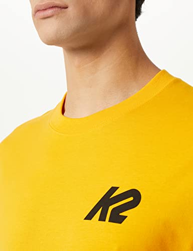 K2 Skis Unisex - Adulto Mindbender tee Camiseta, Amarillo (Yellow), M