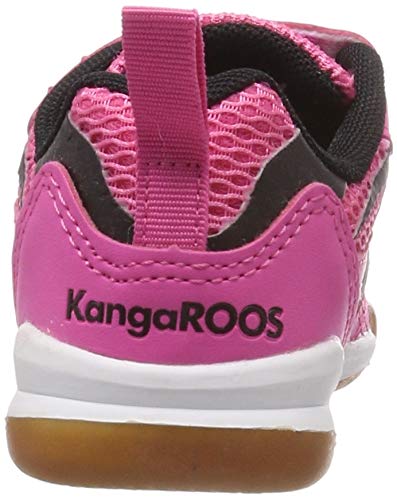 KangaROOS Court Comb V, Zapatillas, Rojo (Daisy Pink/Jet Black 6122), 38 EU