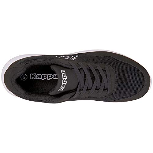 Kappa Follow XL, Zapatillas Unisex Adulto, Negro (Black/White 1110), 48 EU