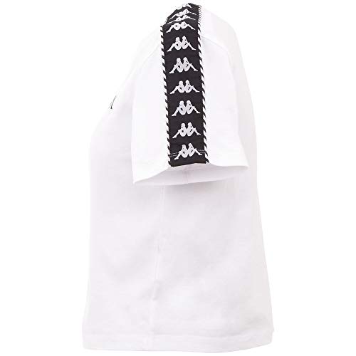 Kappa INULA Women Camiseta, Blanco Brillante, XL para Mujer
