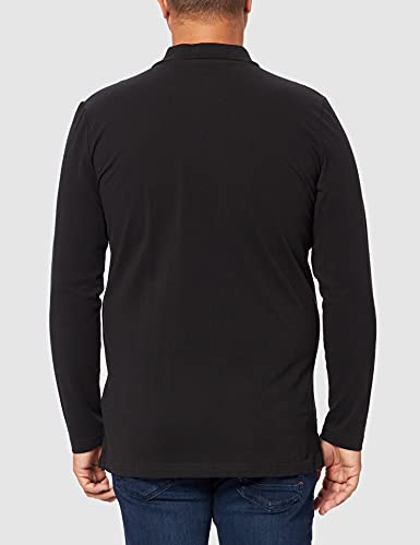 Kappa Talek Camisa de Polo, Negro, XL para Hombre