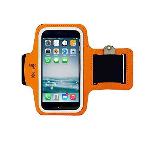 KHOMO APP-IPH-6S-ARMBAND-ORG-ES - Funda para teléfono móvil de 11,9 cm (4.7"), Color Naranja