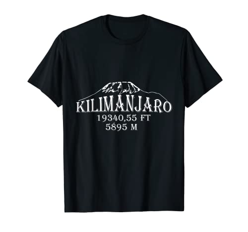 Kilimanjaro Montaña Natural Bergsteiger Tansania Altura Camiseta