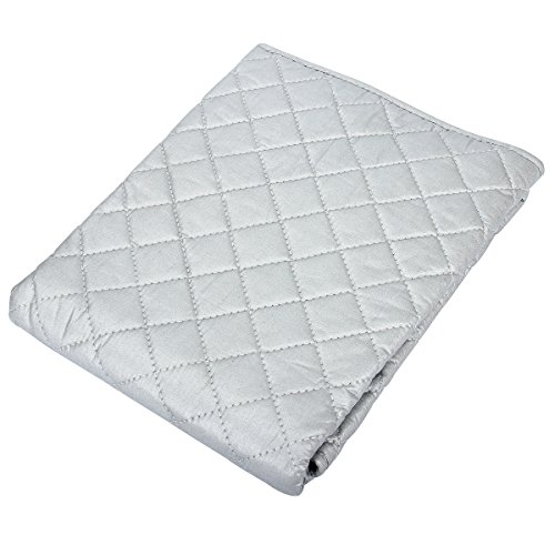 Kitchnexus - Manta de planchado portátil, resistente al calor, almohadilla, limpieza en lavadora, admite secadora, tamaño grande, algodón, 70*100cm