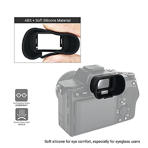 Kiwifotos Ocular Ocular para Sony Alpha a7S III Reemplaza el Ocular Sony FDA-EP19