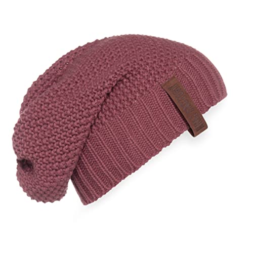 Knit Factory - Coco Gorro - Stone Red - One Size