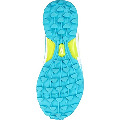 Kookaburra Vivid, Zapato, Calzado de Hockey Unisex, Amarillo Menta, 7