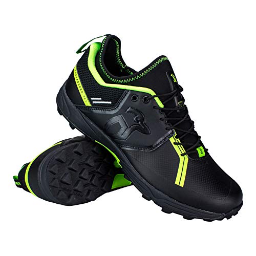 Kookaburra Zapatillas de Hockey Unisex, Color Negro, 10