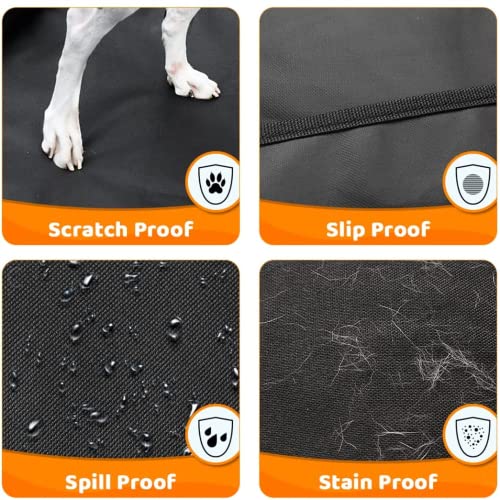 KYG Protector Universal para Maletero Cubierta Impermeable para Perro Fácil de Instalar y Proteger contra el Pelo del Perros Polvos Suciedad Líquidos