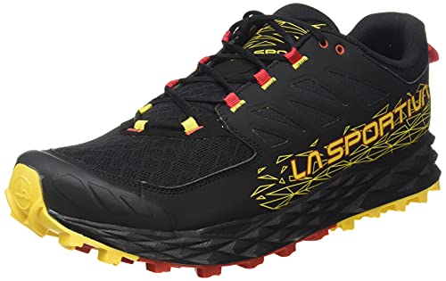 LA SPORTIVA Lycan II, Zapatillas de Trail Running Hombre, Black/Yellow, 43 EU