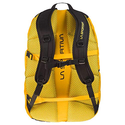 La Sportiva Medium Rope Bag Bolsa, Adultos Unisex, Black/Yellow (Multicolor), Talla Única