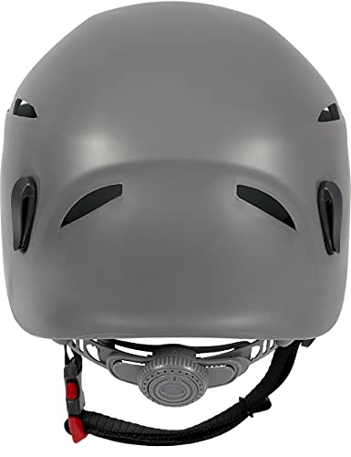 LACD - Hardshell Helmet - Climbing Helmet Size 53-61 cm, Grey/Black