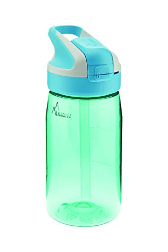 Laken Unisex - Botella de Tritán para Adultos, Niñas Y Niños con Cierre Summit, 0,45 L, Color Turquesa, tamaño, 7.3 x 7.3 x 17.7centimeters