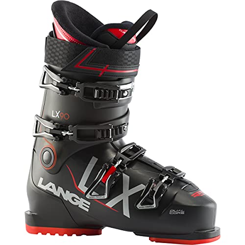 LANGE LX 90 Botas de esquí, Adultos Unisex, Black, 29.5 Monodopoint (cm)