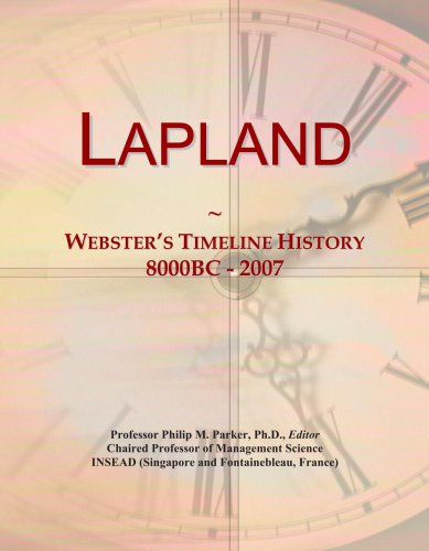Lapland: Webster's Timeline History, 8000BC - 2007