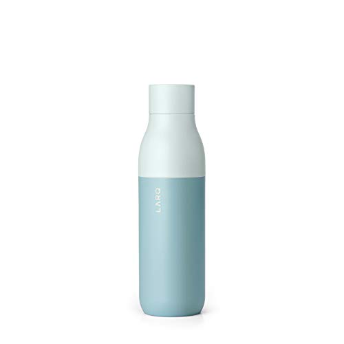 LARQ Bottle – una Botella de Agua Que se Limpia Sola y un Sistema de purificación de Agua, 740ml, Seaside Mint