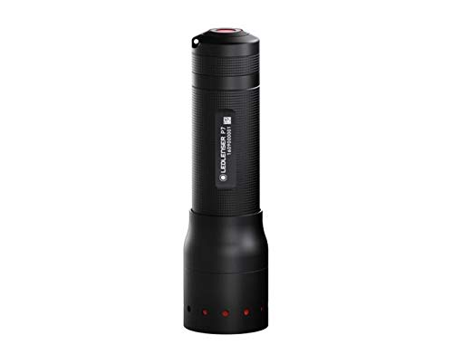 Led Lenser P7.2 - Linterna de bolsillo LED, 320 lúmenes de potencia, color negro