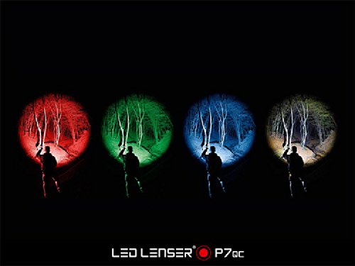Led Lenser P7QC Linterna, Unisex Adulto, Negro