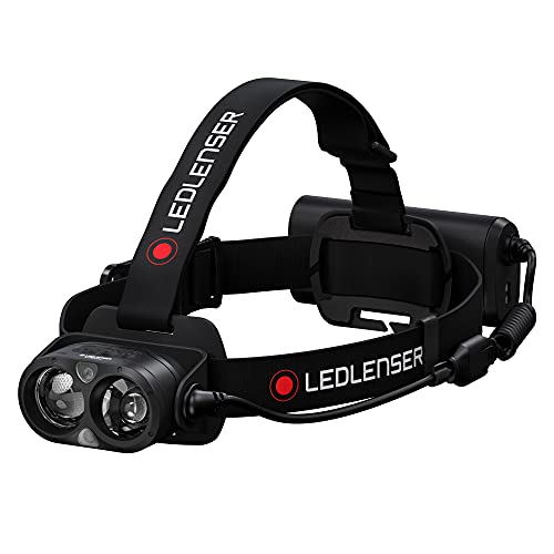 Ledlenser, H19R Core Faro recargable, luz LED para uso doméstico y de emergencia, negro