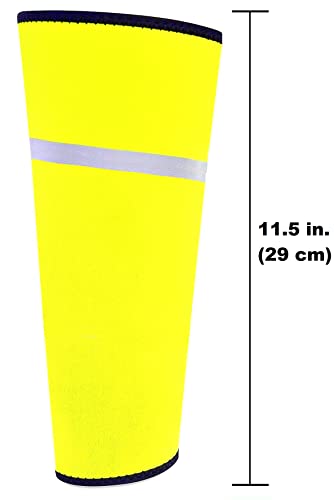 Leg Shield Excelente Protector de Pantalón para Bicicleta - Protege Completamente el Pantalón del Ciclista de la Grasa y la Cadena Mejor Que Otras Bandas o Tobilleras Existentes (1 Unidad)